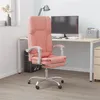 Image de vidaXL Fauteuil de massage inclinable de bureau Rose Similicuir349681