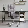 Image de vidaXL Fauteuil inclinable de bureau Gris Similicuir349755