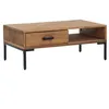 Image de Vidaxl Table Basse 90x50x35 Cm Bois De Pin Massif RecyclÃ©
