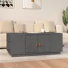 Image de vidaXL Table basse Gris 100x50x41 cm Bois massif de pin818257
