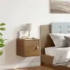 Image de vidaXL Armoire murale Marron miel 31,5x30x30 cm Bois de pin massif818361