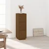 Image de vidaXL Buffet haut Marron miel 34x40x108,5 cm Bois massif de pin820170