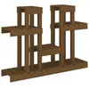 Image de vidaXL Vidaxl Support Ã  Plantes Marron Miel 104,5x25x77,5 Cm Bois Massif Pin