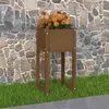 Image de vidaXL Jardinière Marron miel 40x40x81 cm Bois massif de pin822128