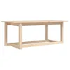 Image de vidaXL Table basse 110x55x45 cm Bois massif de pin