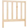 Image de vidaXL Vidaxl Tête De Lit 95x4x100 Cm Bois Massif De Pin
