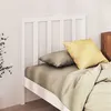 Image de vidaXL Tête de lit Blanc 95x4x100 cm Bois massif de pin
