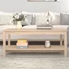 Image de vidaXL Table basse 110x55x45 cm Bois massif de pin822272