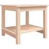 Image de vidaXL Vidaxl Table Basse 50x50x45 Cm Bois Massif De Pin