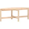 Image de vidaXL Vidaxl Table Basse 118x63x45 Cm Bois Massif De Pin