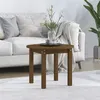 Image de vidaXL Table basse Marron miel Ø 55x45 cm Bois massif de pin822330