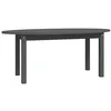 Image de vidaXL Table basse Gris 110x55x45 cm Bois massif de pin