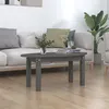 Image de vidaXL Table basse Gris 80x40x35 cm Bois massif de pin822349