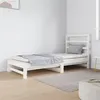 Image de vidaXL Lit coulissant sans matelas blanc 2x(90x190) cm3124748