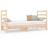 Image de vidaXL vidaXL Lit coulissant 2x(90x190) cm Bois de pin massif