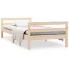 Image de vidaXL Cadre de lit 90x200 cm Bois de pin massif