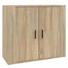 Image de vidaXL Buffet ChÃªne sonoma 80x33x70 cm Bois d'ingÃ©nierie