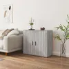 Image de vidaXL Buffet Sonoma gris 80x33x70 cm Bois d'ingénierie816566