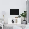 Image de vidaXL Meuble TV Blanc 100x35x40 cm Bois d'ingénierie816800