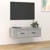Image de vidaXL Armoire TV suspendue Sonoma gris 80x36x25 cm Bois d'ingénierie816838
