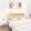 Image de vidaXL Tables de chevet murales 2 pcs Blanc 50x36x25 cm816841