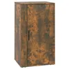 Image de vidaXL Buffet ChÃªne fumÃ© 40x33x70 cm Bois d'ingÃ©nierie
