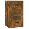 Image de vidaXL Buffet ChÃªne fumÃ© 40x33x70 cm Bois d'ingÃ©nierie