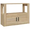 Image de vidaXL Buffet ChÃªne sonoma 80x30x60 cm Bois d'ingÃ©nierie