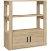 Image de vidaXL Vidaxl Buffet Chêne Sonoma 80x30x90 Cm Bois D'ingénierie