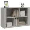 Image de vidaXL Buffet Gris bÃ©ton 80x30x54 cm Bois d'ingÃ©nierie