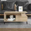 Image de vidaXL Table basse Chêne sonoma 90x49x45 cm Bois d'ingénierie