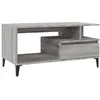 Image de vidaXL Table basse Sonoma gris 90x49x45 cm Bois d'ingÃ©nierie