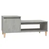 Image de vidaXL Vidaxl Table Basse Gris Béton 100x50x45 Cm Bois D'ingénierie