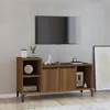 Image de vidaXL Meuble TV Chêne marron 100x35x55 cm Bois d'ingénierie821187