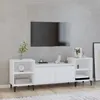 Image de vidaXL Meuble TV Blanc 160x35x55 cm Bois d'ingénierie821196