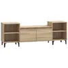 Image de vidaXL Meuble TV ChÃªne sonoma 160x35x55 cm Bois d'ingÃ©nierie