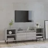 Image de vidaXL Meuble TV Sonoma gris 160x35x55 cm Bois d'ingénierie821202