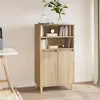 Image de vidaXL Buffet haut Chêne sonoma 60x36x110 cm Bois d'ingénierie