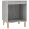 Image de vidaXL Table de chevet Sonoma gris 40x35x50 cm
