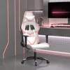Image de vidaXL Vidaxl Chaise De Jeu Blanc Et Rose Similicuir