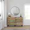 Image de vidaXL Buffets 2pcs 60x33x75 cm Bois massif de récupération (345231x2)