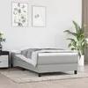 Image de vidaXL Cadre de lit sans matelas gris clair 100x200 cm tissu3120492