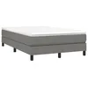 Image de vidaXL Cadre de lit Gris foncÃ© 120 x 200 cm Tissu