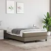 Image de vidaXL Cadre de lit Taupe 120x200 cm Tissu