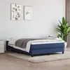 Image de vidaXL Cadre de lit sans matelas bleu 140x190 cm tissu3120514