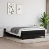 Image de vidaXL Cadre de lit sans matelas noir 140x200 cm tissu3120518