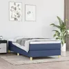Image de vidaXL Cadre de lit sans matelas bleu 80x200 cm tissu3120572