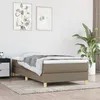 Image de vidaXL Cadre de lit sans matelas taupe 90x190 cm tissu3120578