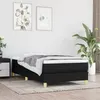 Image de vidaXL Cadre de lit sans matelas noir 90x200 cm tissu3120584