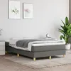 Image de vidaXL Cadre de lit sans matelas gris foncé 120x200 cm tissu3120599